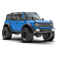 A Traxxas TRX-4M Ford Bronco 2021 RC modellje 1:18 méretarányban, elképesztő sokoldalúsággal és képességekkel. Fém alvázkeret 4 pontos felfüggesztéssel, olajos lengéscsillapítókkal, 45°-os kormányszöggel, licencelt klipszes karosszériával, LED világítással a lökhárítóban. LiPo akkumulátor és USB töltő. 