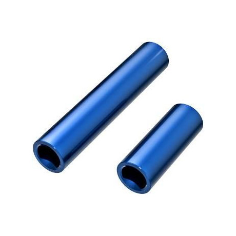 Traxxas hřídel centrální samice hliníková modře eloxovaná