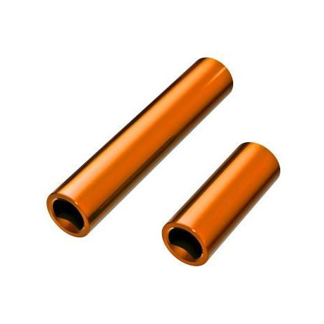 Traxxas hřídel centrální samice hliníková oranžově eloxovaná