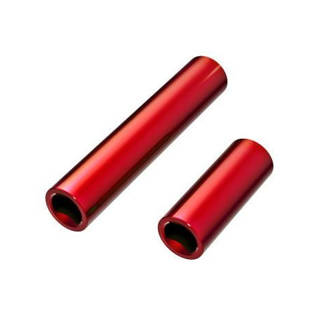 Traxxas hřídel centrální samice hliníková červeně eloxovaná