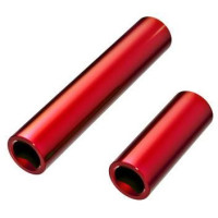 Tuning alkatrész Traxxas TRX-4M RC autó modellekhez 155 mm-es tengelytávval: Traxxas központi alumínium tengely, piros eloxált. A beszereléshez a TRA9751 alkatrész szükséges (a tengely a tengellyel közös illesztésre kerül).