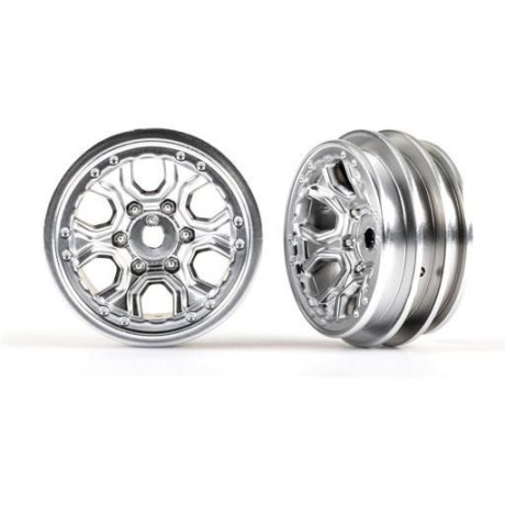 Traxxas disk 1.0" spoke polomatný chrom (2)