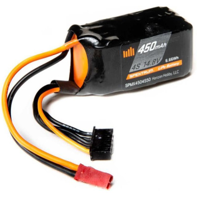 Spektrum LiPo 14.8V 450mAh 50C JST