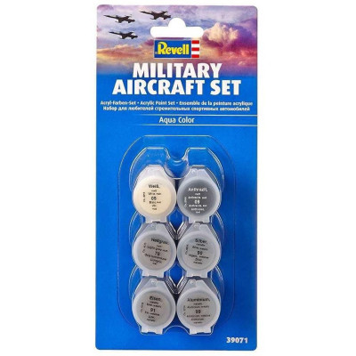 Sada barev Aqua Color 39071 - Military Aircraft Set
