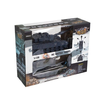 Tank RC 2ks 36cm + dobíjacia pack tanková bitka