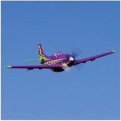 E-flite P-51D Voodoo 0.44m SAFE Select BNF Basic