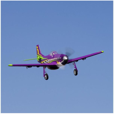 E-flite P-51D Voodoo 0.44m SAFE Select BNF Basic