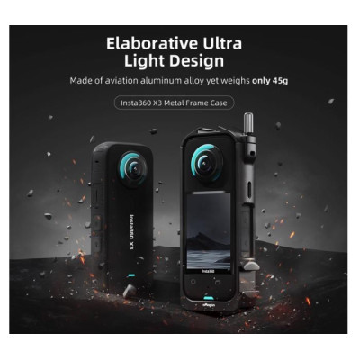 Insta360 X3 - Aluminum Alloy Frame