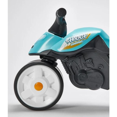 FALK - Dětské odrážedlo Baby Moto modré s gumovými koly