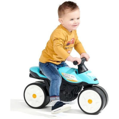 FALK - Dětské odrážedlo Baby Moto modré s gumovými koly