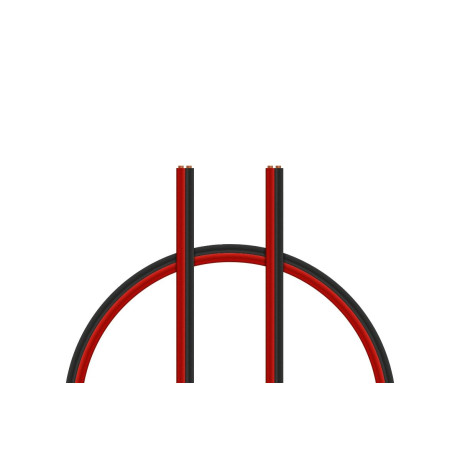 Vysoce flexibilní měděný drát 2,5qmm, 2x 2m