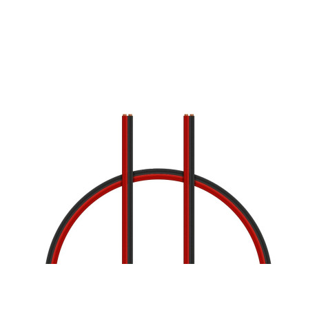 Vysoce flexibilní měděný drát 1,5qmm, 2x 2m