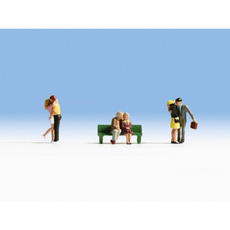 Zaľúbenci,6 figúrok 15510