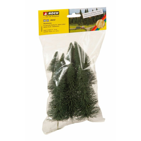 NOCH Jedle 10 kusov 6-15cm kr. 4.