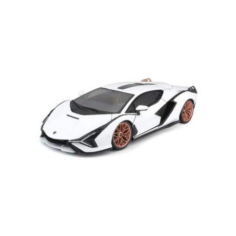Bburago Lamborghini Sián FKP 37 1:18 bílá
