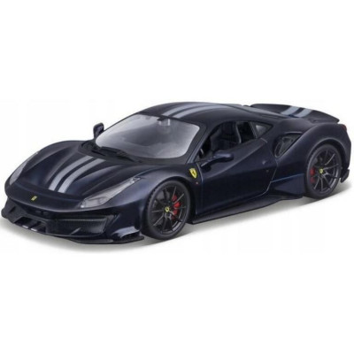 Bburago Ferrari 488 Pista 1:24 tmavě modrá