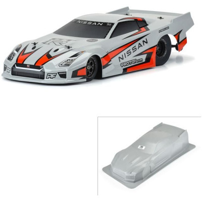 PROTOform karosérie 1:10 Nissan GT-R R35 Pro šedá: Drag Car