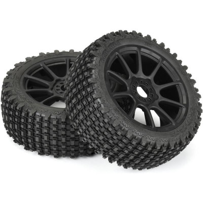 Pro-Line kolo 3.3", pneu Gladiator M2, disk Mach 10 H17 černý (2)