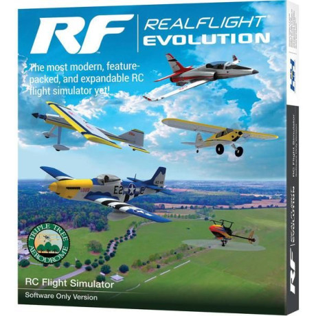 RealFlight Evolution letecký simulátor jen software