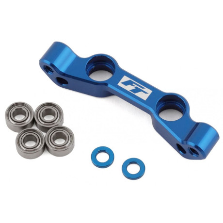 RC10B6.4 FT hliníková spojovačka řízení, modrá