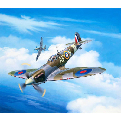 Plastic ModelKit letadlo 03953 - Spitfire Mk. IIa (1:72)