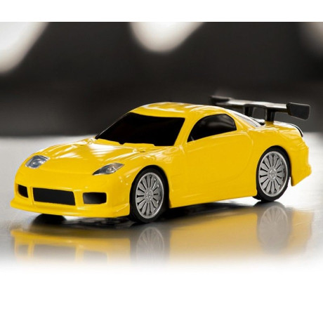 Turbo Racing 1/76 C71 On-Road SPORT RC Car RTR (žlutá)