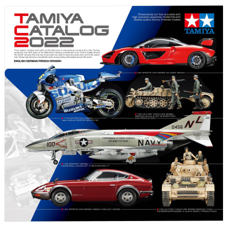 TAMIYA Catalog 2022 (GB/Ger./F/E)