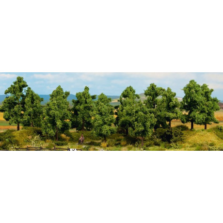 NOCH Listnaté stromy 6ks 14-18cm H0