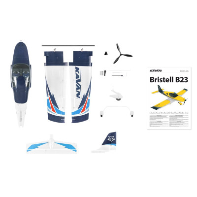 KAVAN Bristell B23 1600mm ARF - modrá