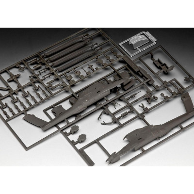 Plastic ModelKit vrtulník 04985 - AH-64A Apache (1:100)