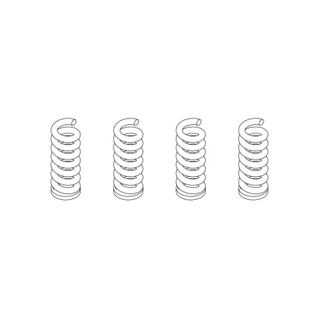 Turbo Racing pružiny 4ks