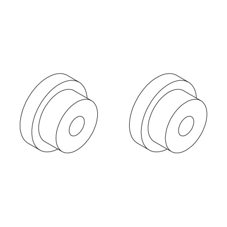 Turbo Racing kluzné ložisko (sekundární převod) 4ks