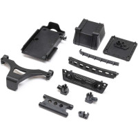 Pótalkatrész RC autó modellekhez Axial UTB18 Capra 1:18 RTR: alkatrész ketrec fekete.