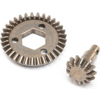 Pótalkatrész Axial UTB18 Capra 1:18 RTR RC autó modellekhez: hajtókerék 33T 48P 13T fogaskerékkel.