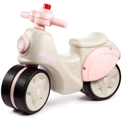 FALK - Dětské odrážedlo Strada béžovo/růžová