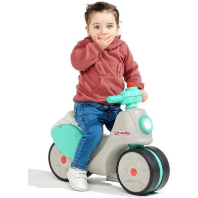 FALK - Dětské odrážedlo Strada béžovo/růžová