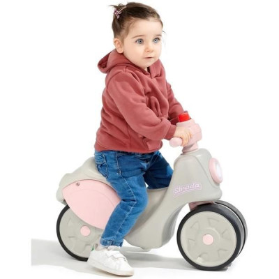 FALK - Dětské odrážedlo Strada béžovo/růžová