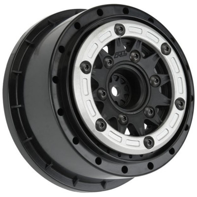 Pro-Line disk 2.2/3.0" Raid bead lock H12/H14 SC stříbrno-černý (2)