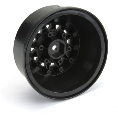 Pro-Line disk 2.2/3.0" Raid bead lock H12/H14 SC stříbrno-černý (2)