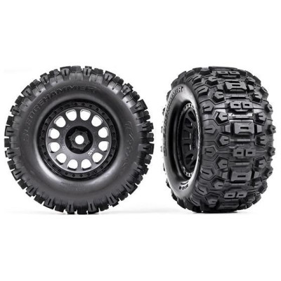 Traxxas kolo, disk XRT Race, pneu Maxx Sledgehammer (pár)