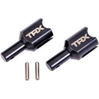 Pótalkatrész Traxxas Sledge 4WD TQi-hez. HD differenciálmű kimeneti tengely, elöl vagy hátul (edzett acél, tartós) (2 db), 2,5x12mm csap (2 db).