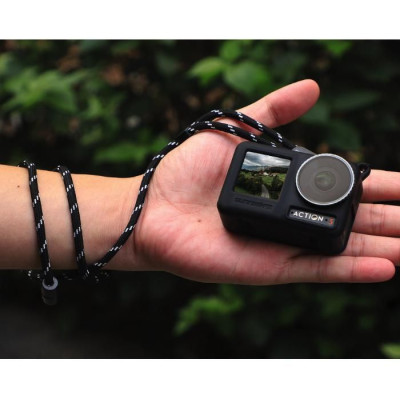 DJI Osmo Action 3 - Silikonový obal s popruh (černý)