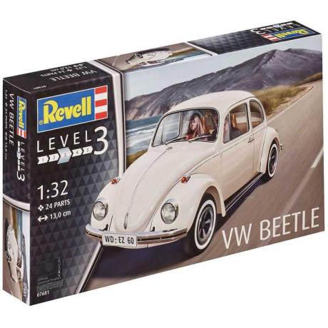 Plastic ModelKit auto 07681 - VW Beetle (1:32)
