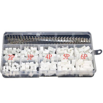 350pcs XH2.54 2p 3p 4p 5p 6 pin 2.54mm P Pin Header JST