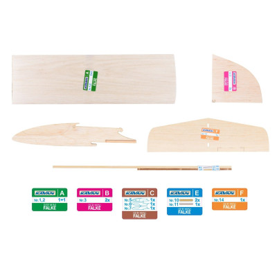 Der mini Falke - házedlo 710mm