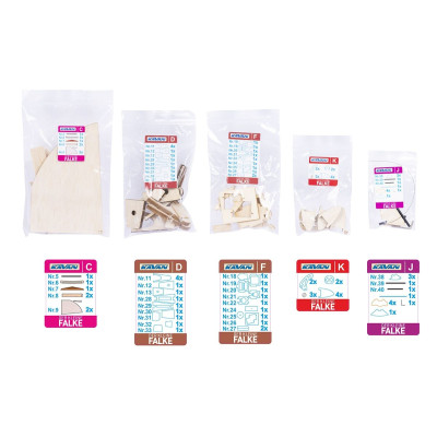 Der kleine Falke - větroň A1 (F1H) 1240mm