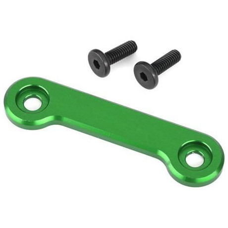 Traxxas podložka křídla hliníková zeleně eloxovaná