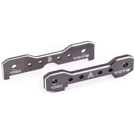 Traxxas spojka ramen přední hliníková šedě eloxovaná (pro Sledge)
