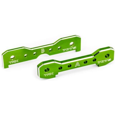Traxxas spojka ramen přední hliníková zeleně eloxovaná (pro Sledge)