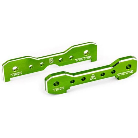 Traxxas spojka ramen přední hliníková zeleně eloxovaná (pro Sledge)